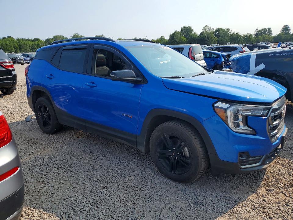 2024 Gmc Terrain VIN 3GKALYEG7RL231580 COPART salvage auction — FRONT END, Ny - Mv-907A Salvage Certificate, sold $10,100 on 2026-08-19 (photo 4)