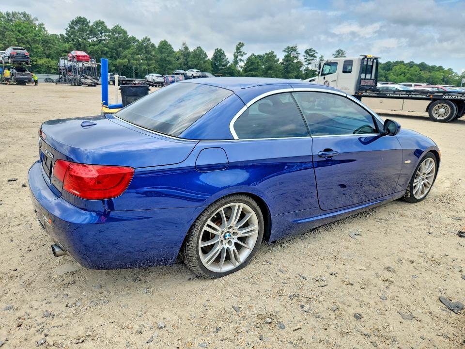 2011 BMW 3 series VIN WBADX7C5XBE743328 COPART salvage auction — MINOR DENT/SCRATCHES, Va - Certificate Of Title, sold $925 on 2026-08-04 (photo 3)