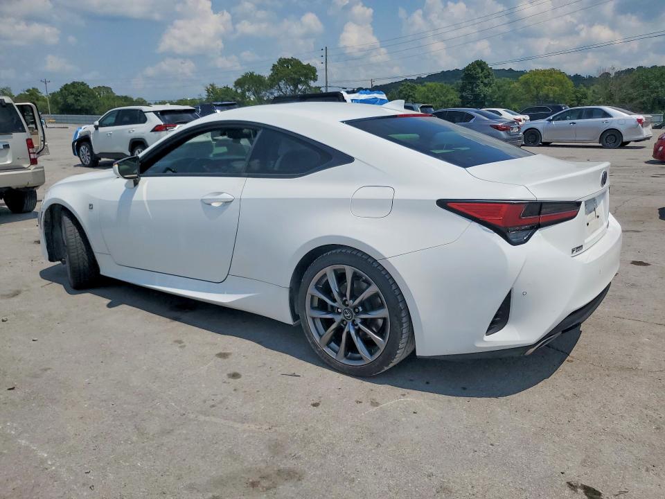 2019 Lexus Rc VIN JTHHZ5BC0K5021125 COPART salvage auction — BIOHAZARD/CHEMICAL, Tn - Salvage Certificate, sold $18,900 on 2026-08-19 (photo 2)