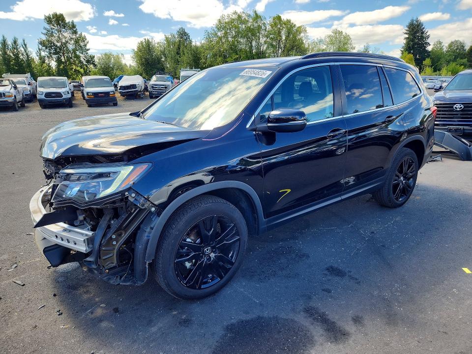 2022 Honda Pilot VIN 5FNYF6H25NB097408 — COPART salvage auction photo