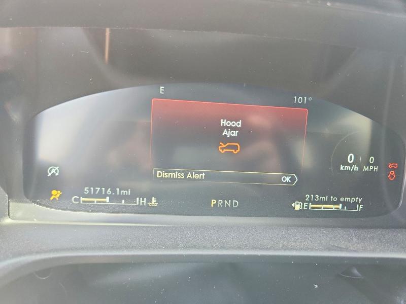 2023 Lincoln Aviator VIN 5LM5J7WC6PGL04666 COPART salvage auction — FRONT END, Tx - Salvage Vehicle Title, sold $9,200 on 2026-09-17 (photo 9)