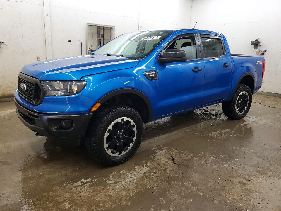 2021 Ford Ranger VIN 1FTER4FH4MLE04584 — COPART salvage auction photo