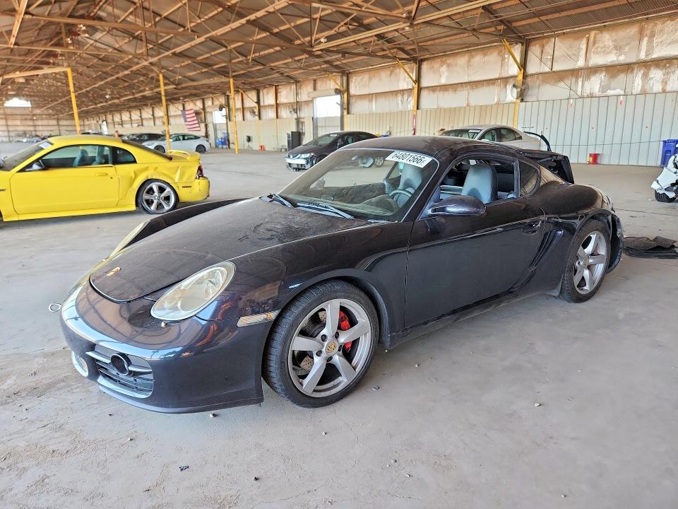 2006 Porsche Cayman VIN WP0AB29846U781139 — COPART salvage auction photo