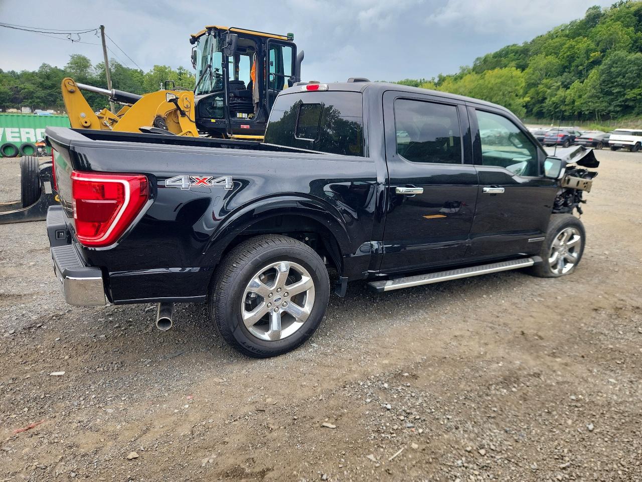 2023 Ford F-150 Lightning VIN 1FTFW1ED2PFD27842 COPART salvage auction — Front End, NJ - CERT OF TITLE-SALVAGE, sold $12,700 on 2026-09-15 (photo 3)