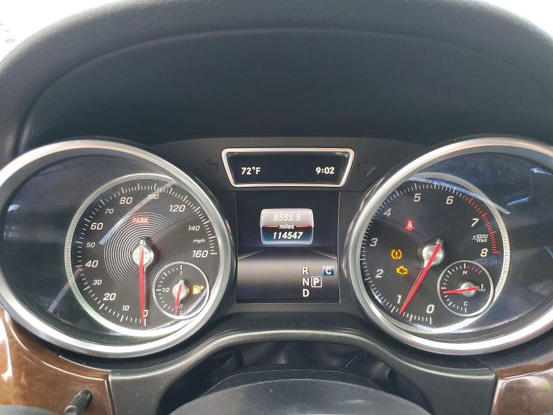 2017 Mercedes-benz Gls-klasse VIN 4JGDF6EE3HA927714 COPART salvage auction — MINOR DENT/SCRATCHES, Salvage Title, sold $10,600 on 2026-09-03 (photo 9)