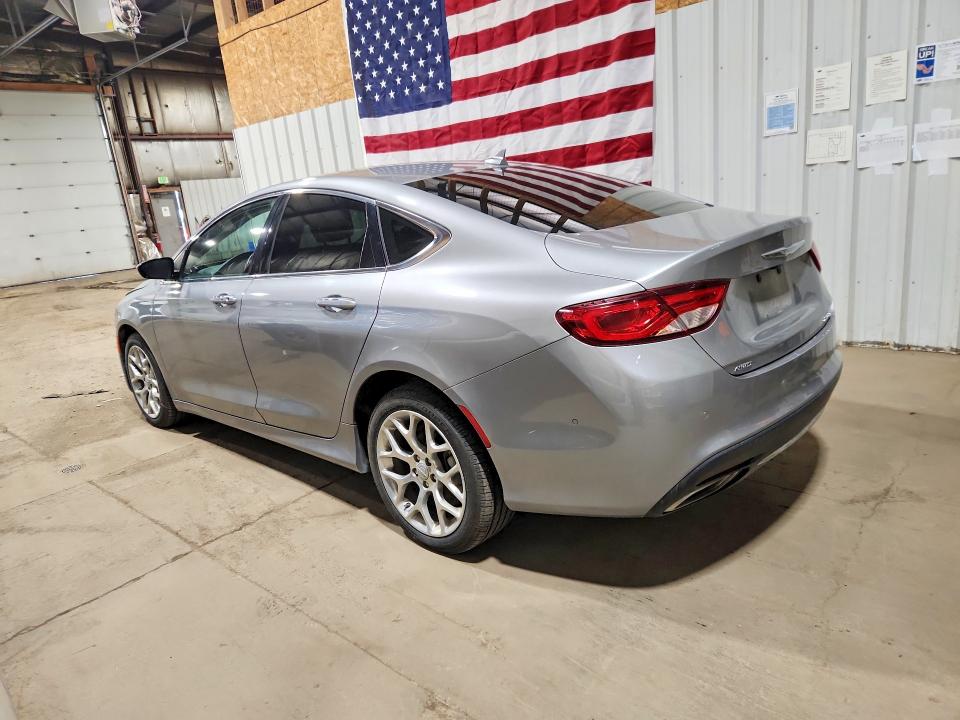 2015 Chrysler 200 VIN 1C3CCCEG7FN610540 COPART salvage auction — FRONT END, AK - CERTIFICATE OF VEHICLE TITLE, sold $1,100 on 2026-09-01 (photo 2)