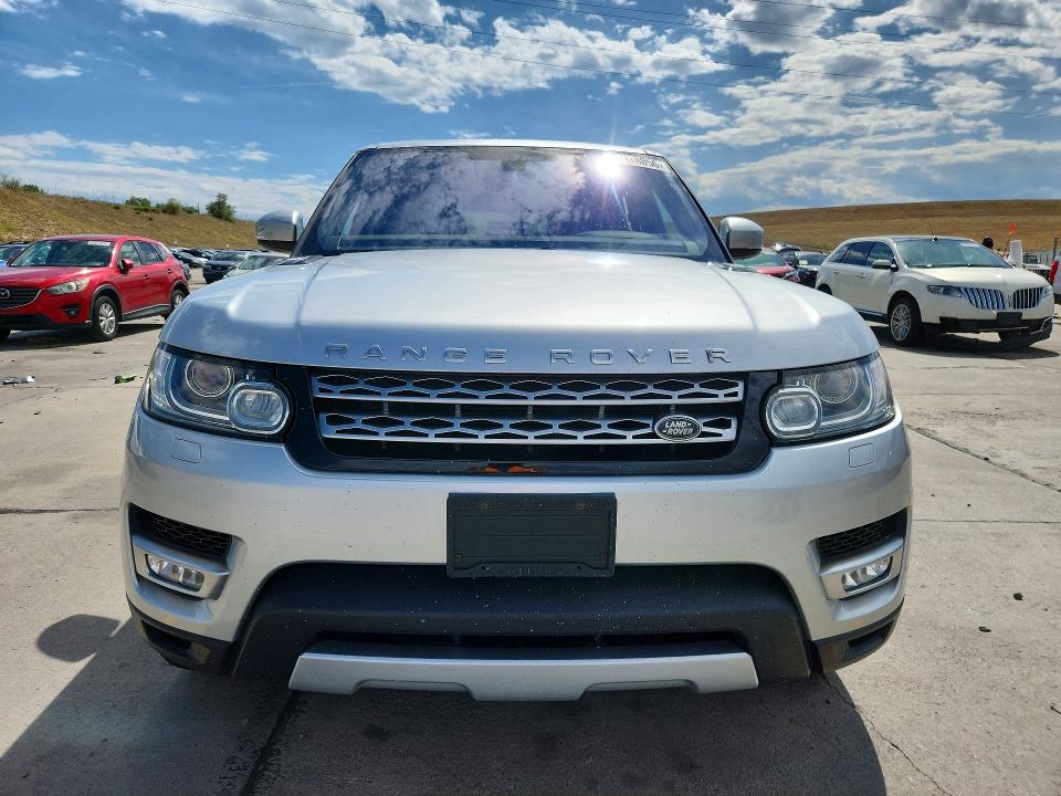 2016 Land rover Range rover sport VIN SALWR2PFXGA100285 COPART salvage auction — VANDALISM, Co - Public - Salvage Title, sold $4,100 on 2026-09-04 (photo 5)