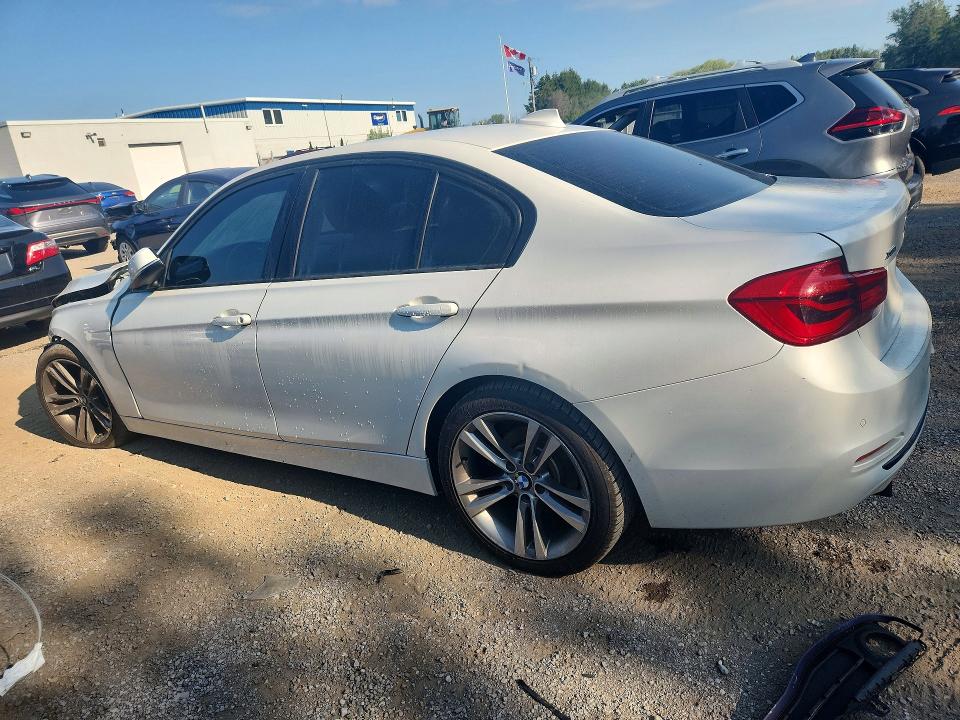 2016 BMW 3er VIN WBA8A3C59GK690058 COPART salvage auction — FRONT END, On - Permit Salvage, sold $475 on 2026-08-13 (photo 2)