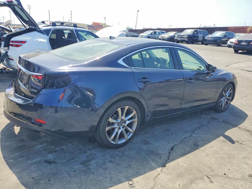 2015 Mazda 6 VIN JM1GJ1W51F1214325 COPART salvage auction — REAR END, Ca - Salvage Certificate, sold $2,300 on 2026-09-09 (photo 3)