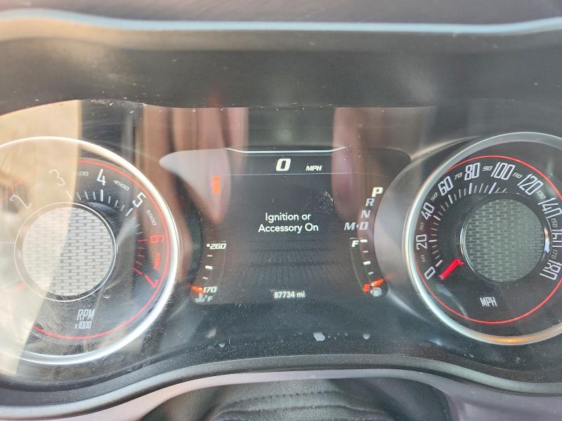 2019 Dodge Challenger VIN 2C3CDZFJ3KH624867 COPART salvage auction — WATER/FLOOD, Tx - Salvage Title-Flood Damage, sold $11,100 on 2026-08-21 (photo 9)