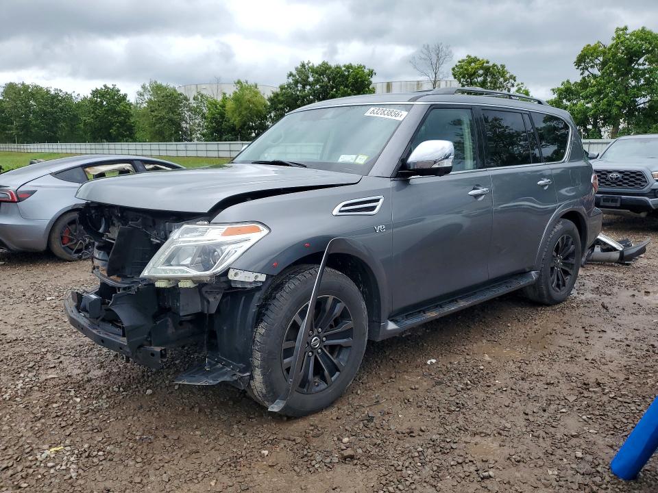 2018 Nissan Armada VIN JN8AY2NC9J9553047 — COPART salvage auction photo