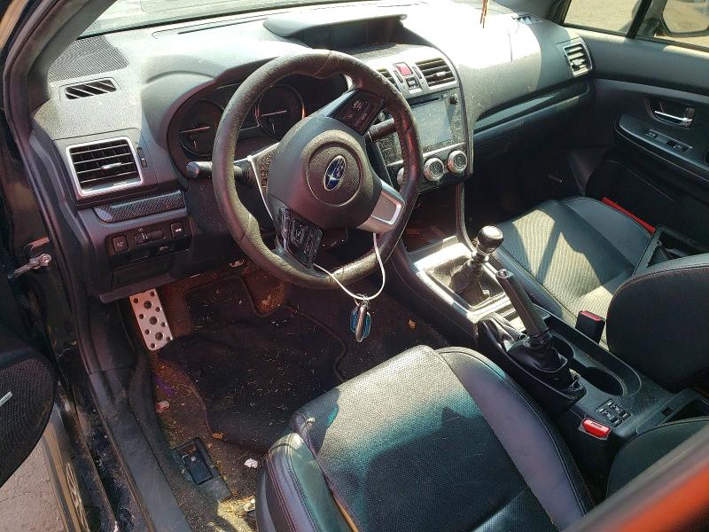 2017 Subaru Wrx VIN JF1VA1L64H9833418 COPART salvage auction — REAR END, CT - CERTIFICATE OF TITLE, sold $3,050 on 2026-09-12 (photo 8)
