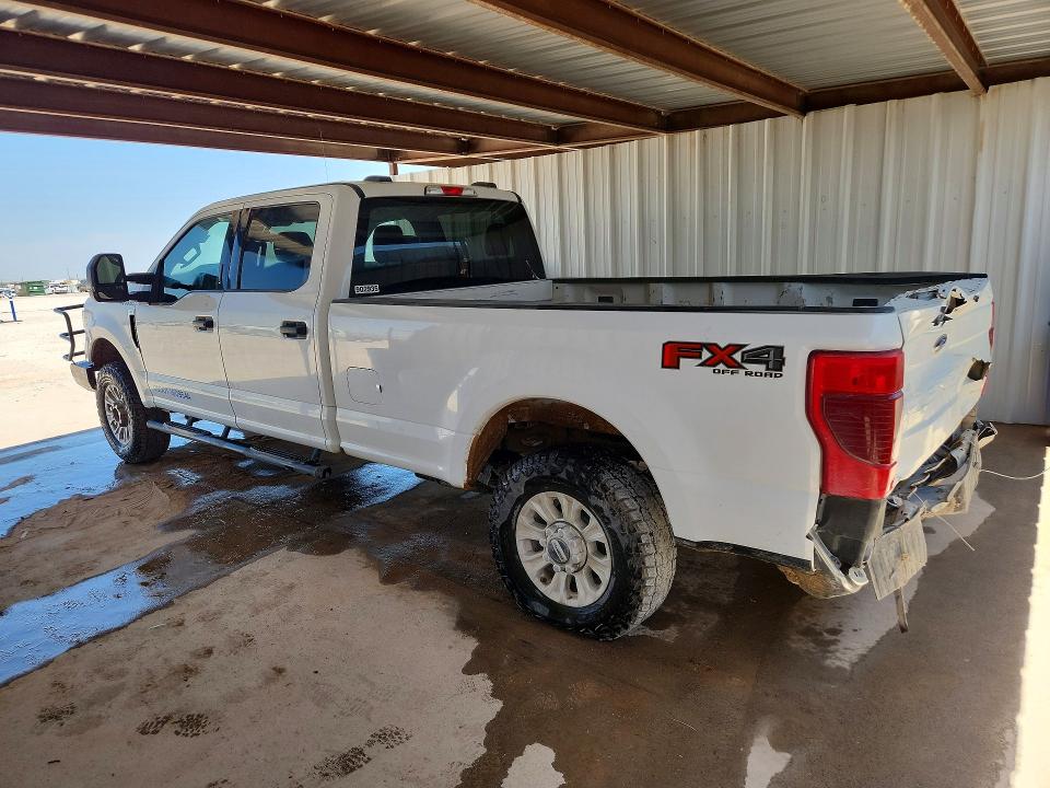 2022 Ford F-250 super duty VIN 1FT7W2B6XNED77388 COPART salvage auction — REAR END, TX - CERTIFICATE OF TITLE, sold $9,300 on 2026-09-08 (photo 2)