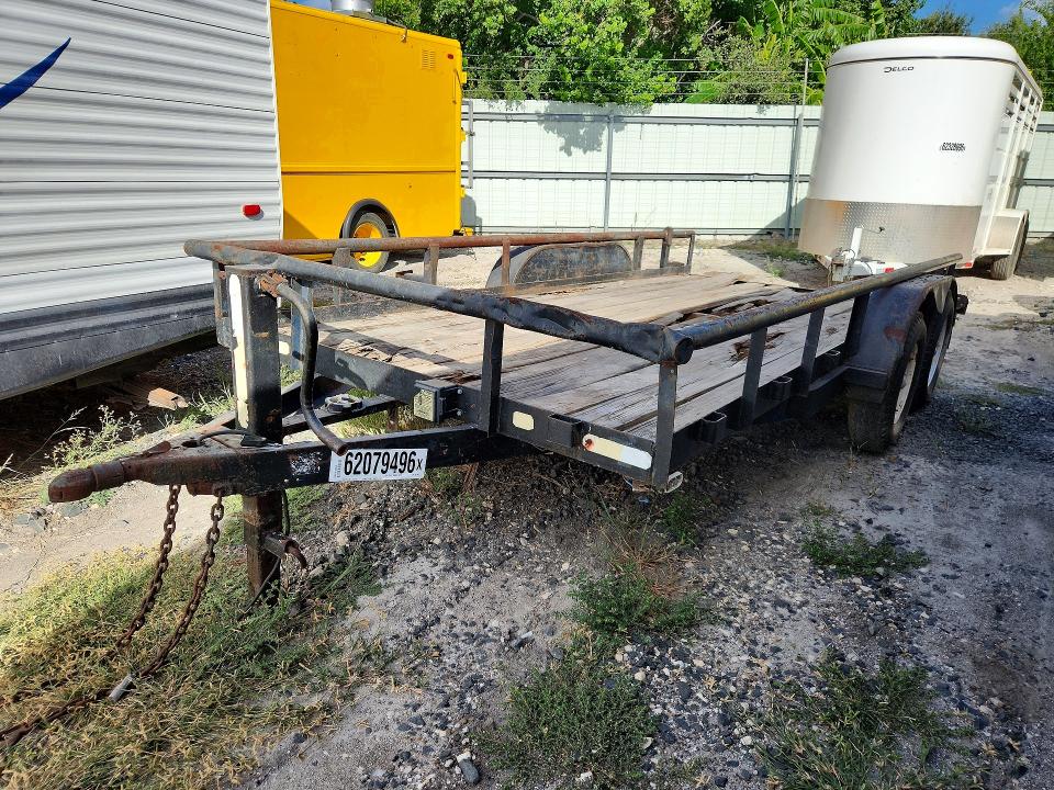 1996 Big tex Utility trailer VIN 16VPX1628T1381902 COPART salvage auction — NORMAL WEAR, TX - CERTIFICATE OF TITLE, sold $40 on 2026-09-03 (photo 1)