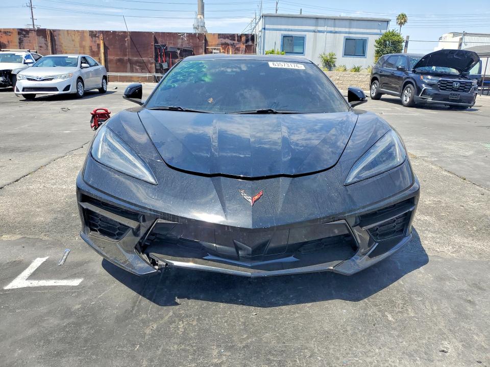 2021 Chevrolet Corvette VIN 1G1YA2D4XM5115246 COPART salvage auction — REAR END, Ca - Salvage Certificate, sold $24,700 on 2026-09-02 (photo 5)