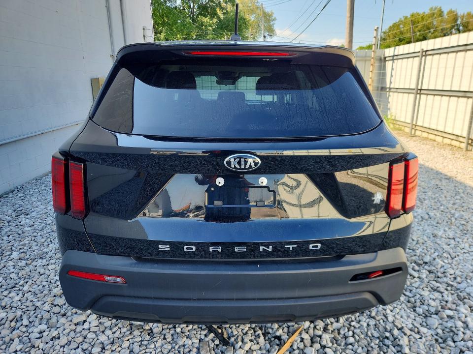 2021 Kia Sorento VIN 5XYRG4LC8MG061435 COPART salvage auction — FRONT END, Oh - Certificate Of Title, sold $4,200 on 2026-09-01 (photo 6)