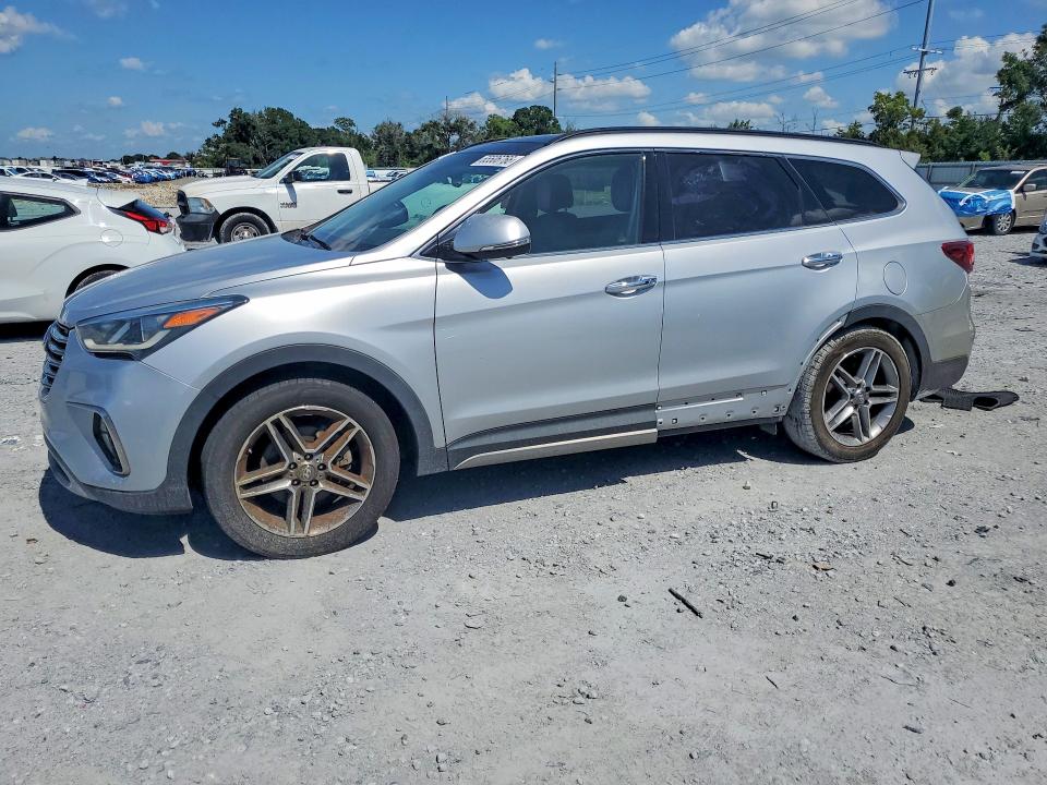 2019 Hyundai Santa fe VIN KM8SR4HF7KU311298 — COPART salvage auction photo