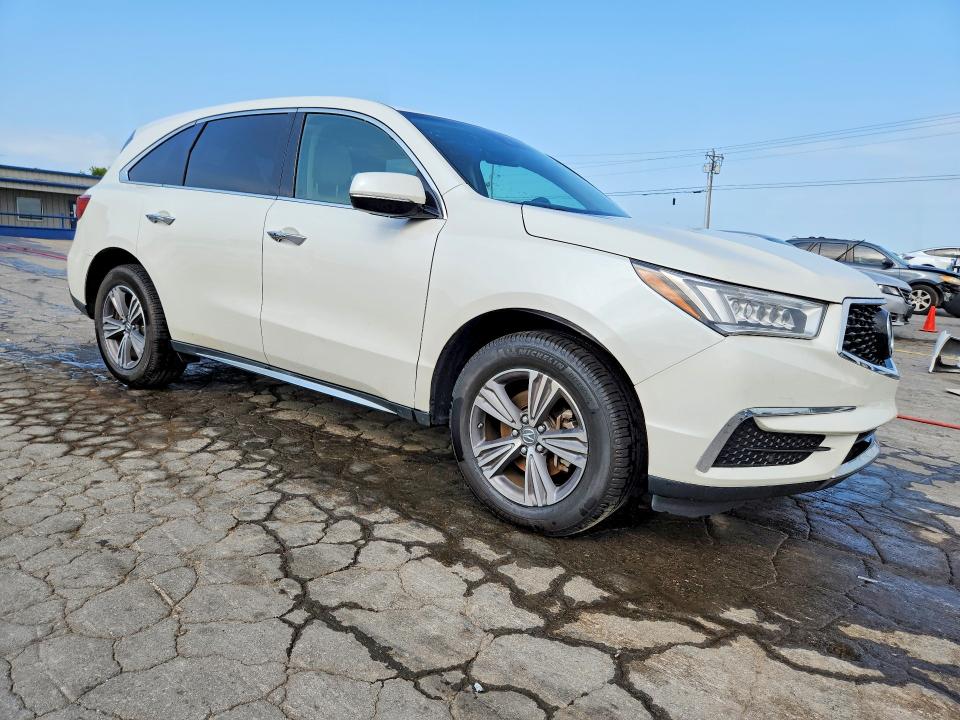2019 Acura Mdx VIN 5J8YD4H3XKL030865 COPART salvage auction — SIDE, Tn - Salvage Certificate, sold $9,000 on 2026-09-04 (photo 4)