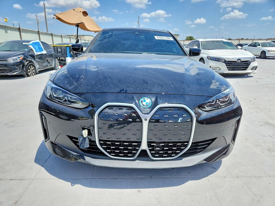2023 BMW I4 VIN WBY43AW0XPFP65485 COPART salvage auction — FRONT END, Tx - Salvage Vehicle Title, sold $12,200 on 2026-08-25 (photo 5)