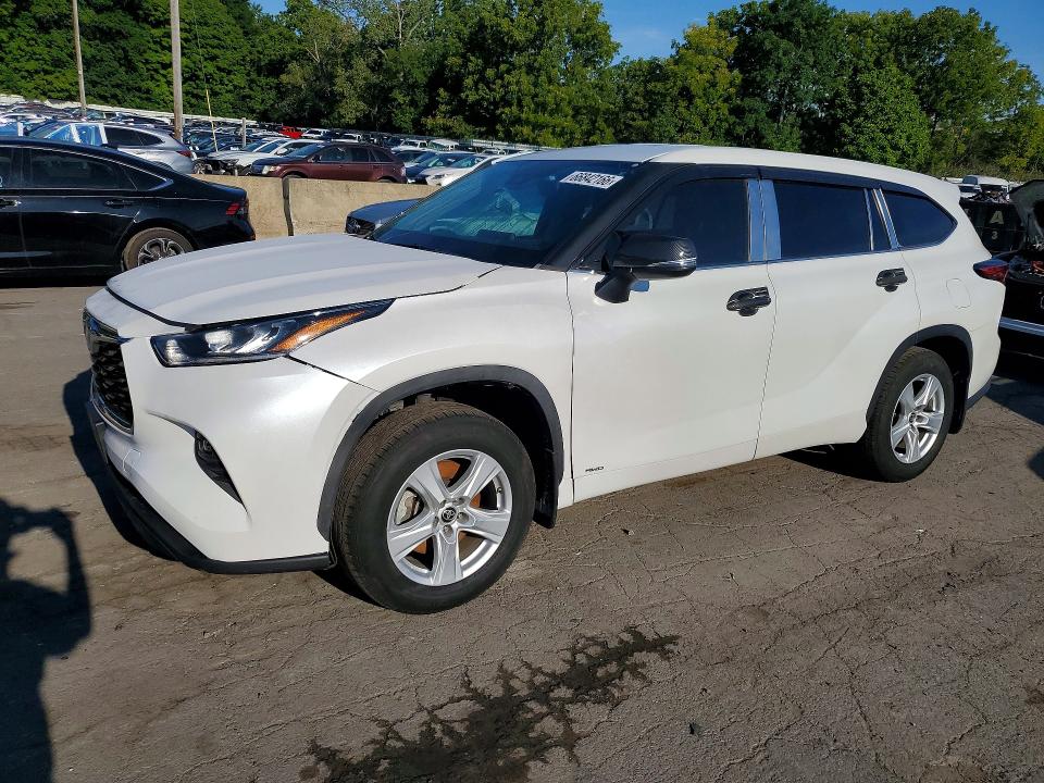 2023 Toyota Highlander hybrid VIN 5TDBBRCH7PS106753 — COPART salvage auction photo