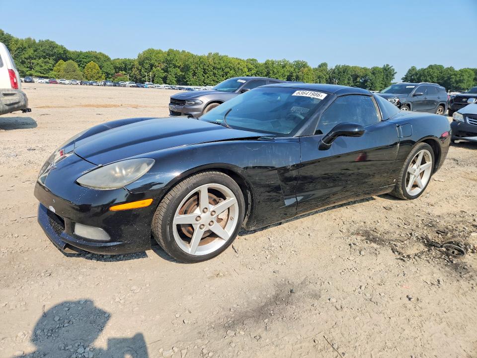 2007 Chevrolet Corvette VIN 1G1YY25U975120663 — COPART salvage auction photo