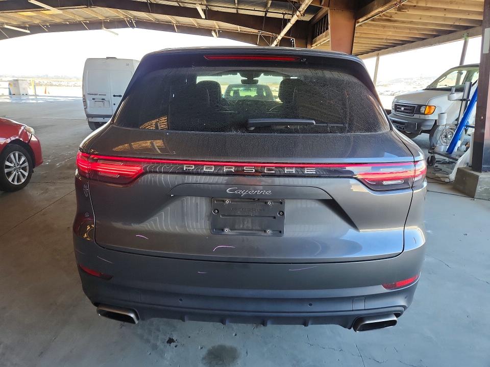 2019 Porsche Cayenne VIN WP1AA2AY0KDA11172 COPART salvage auction — FRONT END, Ca - Salvage Certificate, sold $10,300 on 2026-08-13 (photo 6)