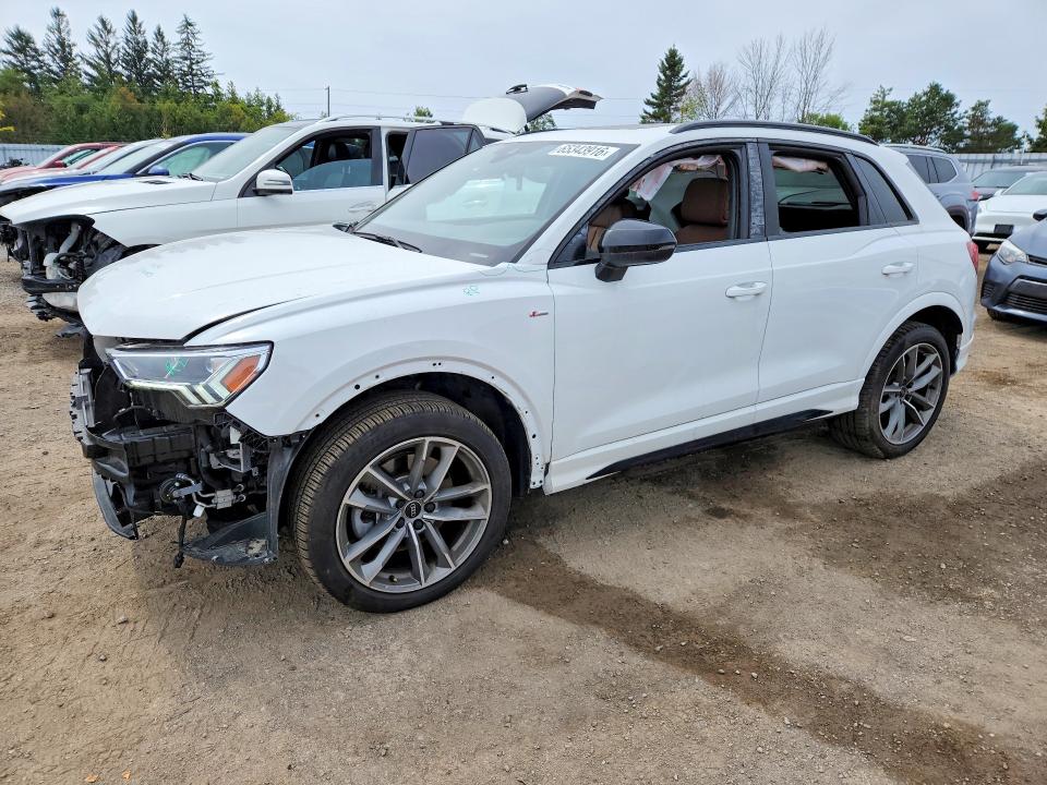 2025 Audi Q3 VIN WA1DECF31S1111556 — COPART salvage auction photo