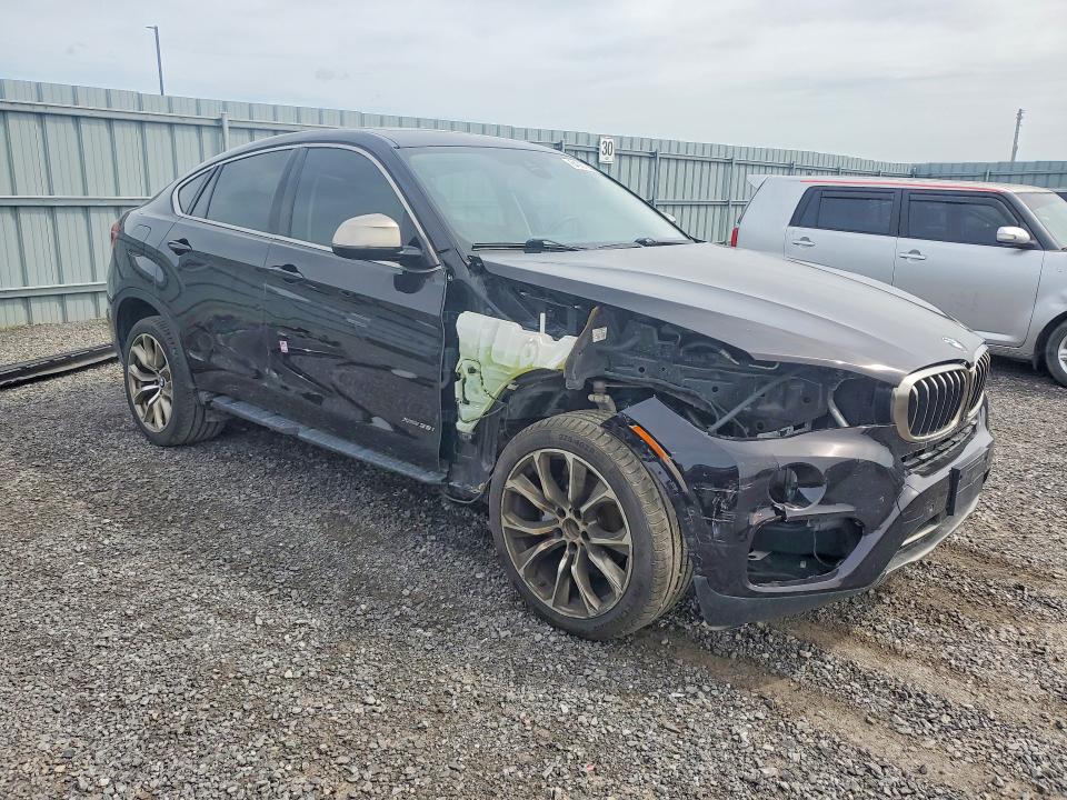 2016 BMW X6 VIN 5UXKU2C56G0N81321 COPART salvage auction — FRONT END, ON - PERMIT NO BRAND - UNFIT, sold $8,900 on 2026-09-01 (photo 4)