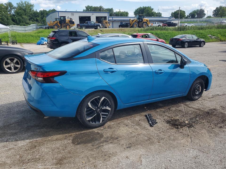 2025 Nissan Versa VIN 3N1CN8FV6SL836176 COPART salvage auction — FRONT END, MI - CERTIFICATE OF TITLE, sold $10,600 on 2026-08-22 (photo 3)