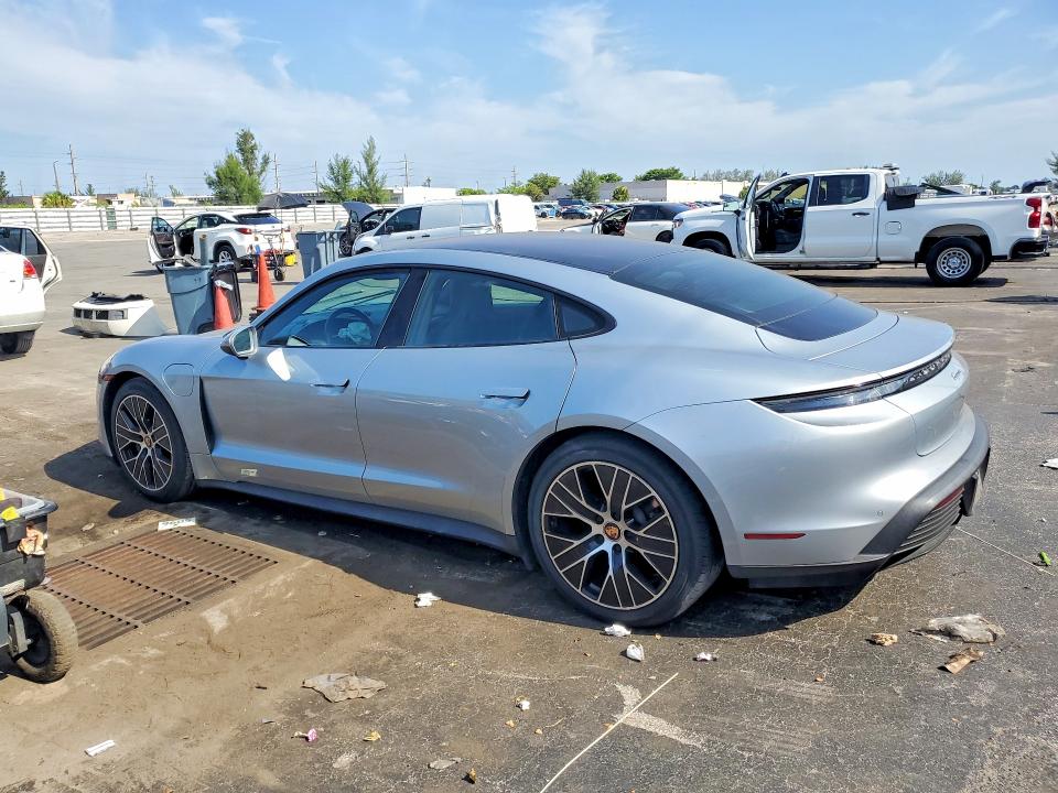 2021 Porsche Taycan VIN WP0AA2Y15MSA16721 COPART salvage auction — FRONT END, Salvage Title, sold $23,900 on 2026-09-21 (photo 2)