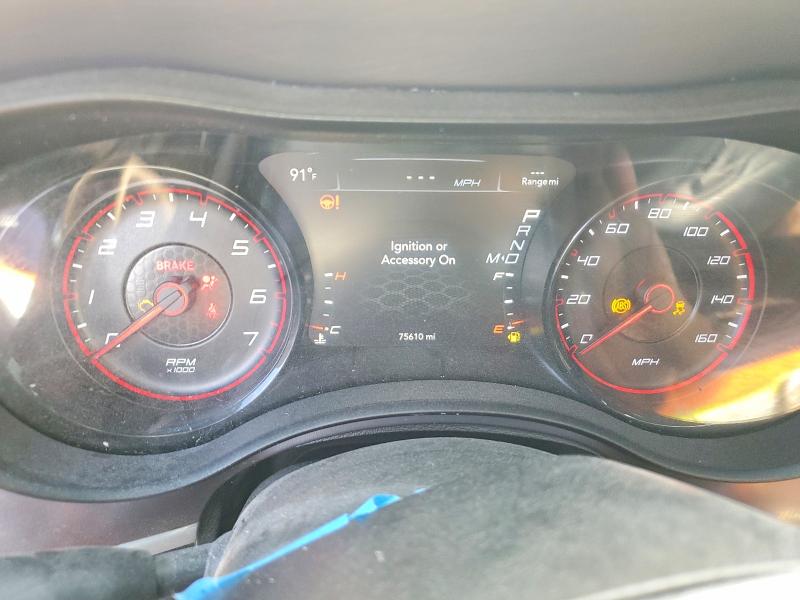 2022 Dodge Charger VIN 2C3CDXCT6NH130288 COPART salvage auction — FRONT END, FL - CERTIFICATE OF DESTRUCTION, sold $5,600 on 2026-08-28 (photo 9)