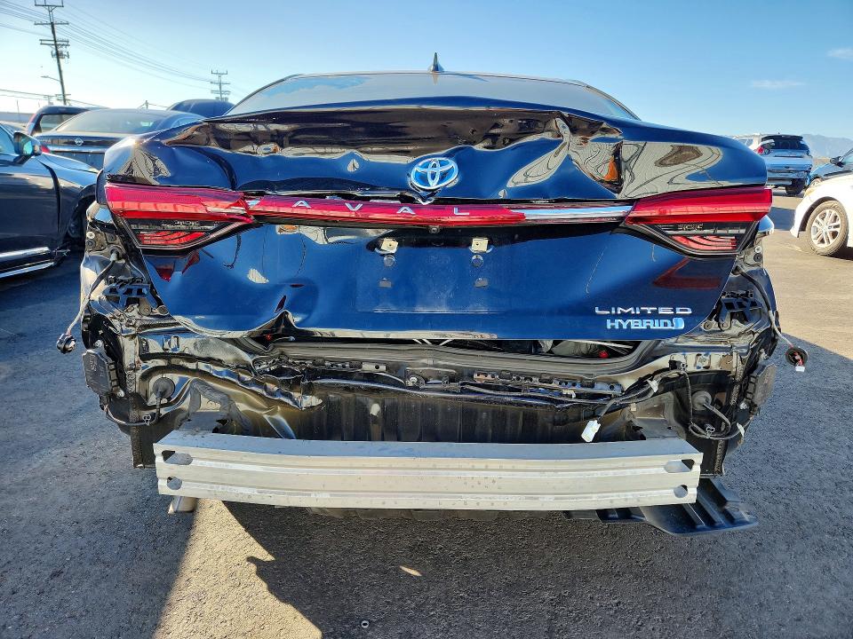 2020 Toyota Avalon VIN 4T1D21FB9LU015065 COPART salvage auction — REAR END, Ca - Salvage Certificate, sold $9,200 on 2026-08-26 (photo 6)