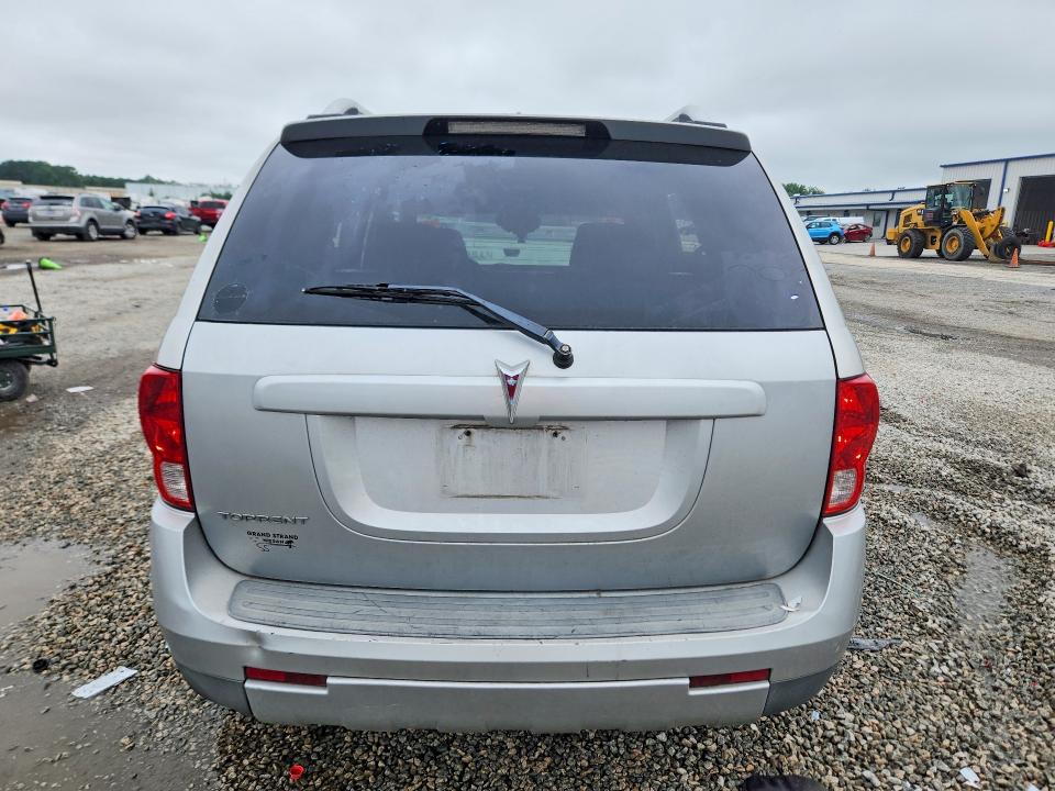 2007 Pontiac Torrent VIN 2CKDL63F176227817 COPART salvage auction — SIDE, Nc - Salvage Certificate Of Title, sold $225 on 2026-08-31 (photo 6)