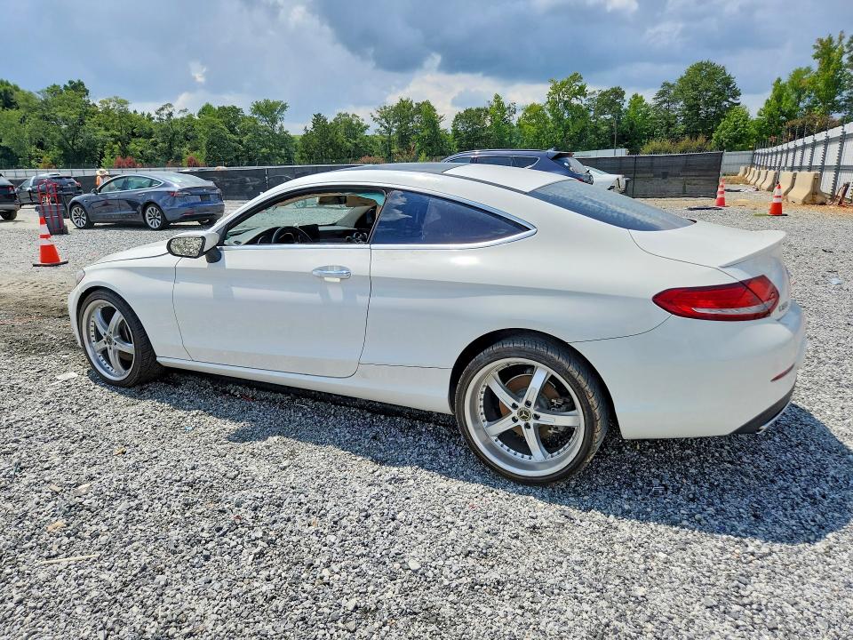 2017 Mercedes-benz C-klasse VIN WDDWJ4JB4HF502703 COPART salvage auction — FRONT END, Ga - Certificate Of Title (P), sold $9,600 on 2026-08-19 (photo 2)