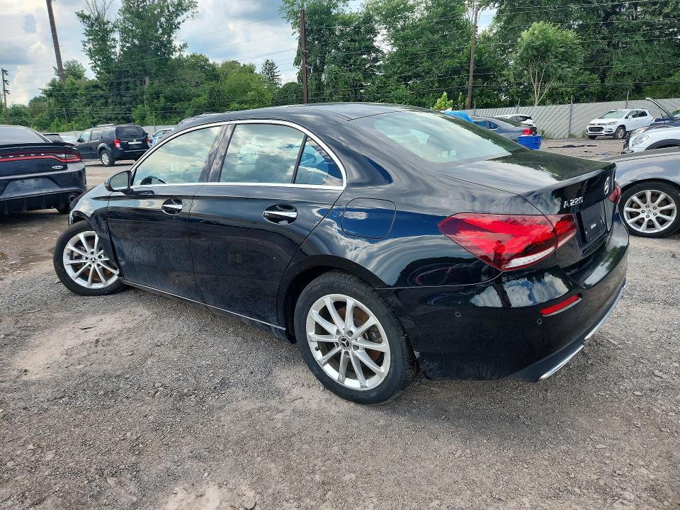 2022 Mercedes-benz A-klasse VIN W1K3G4FB3NJ349315 COPART salvage auction — FRONT END, Pa - Certificate Of Salvage, sold $7,800 on 2026-08-12 (photo 2)
