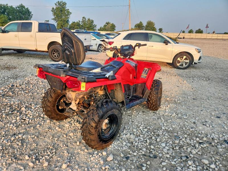 2018 Polaris Sportsman VIN 4XASDA571JA100815 COPART salvage auction — FRONT END, Mi - Certificate Of Title, sold $1,450 on 2026-08-27 (photo 4)