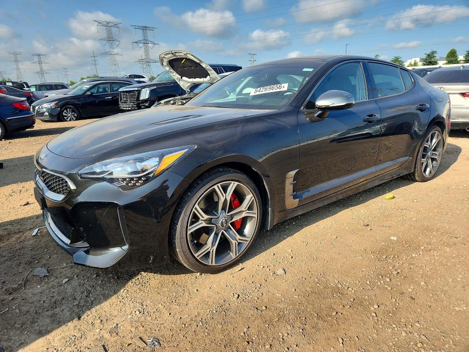 2020 Kia Stinger VIN KNAE55LC1L6074231 — COPART salvage auction photo