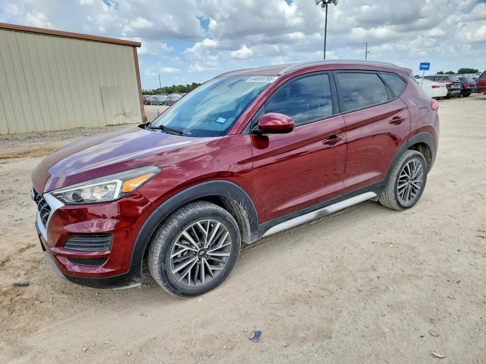 2020 Hyundai Tucson VIN KM8J33AL6LU116074 — COPART salvage auction photo