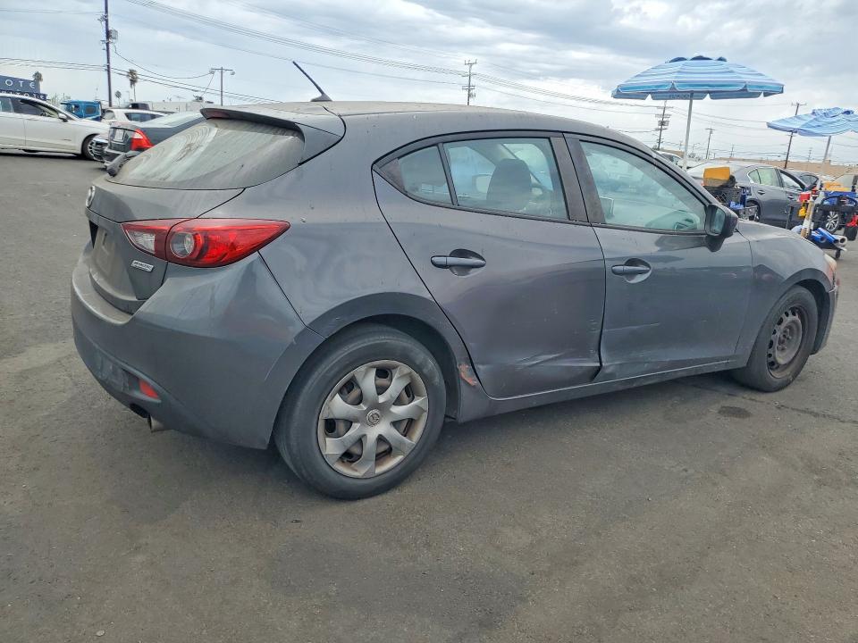2016 Mazda 3 VIN JM1BM1J71G1288033 COPART salvage auction — FRONT END, Ca - Dis/Dlr/Exp Only Clean Title, sold $1,250 on 2026-09-07 (photo 3)