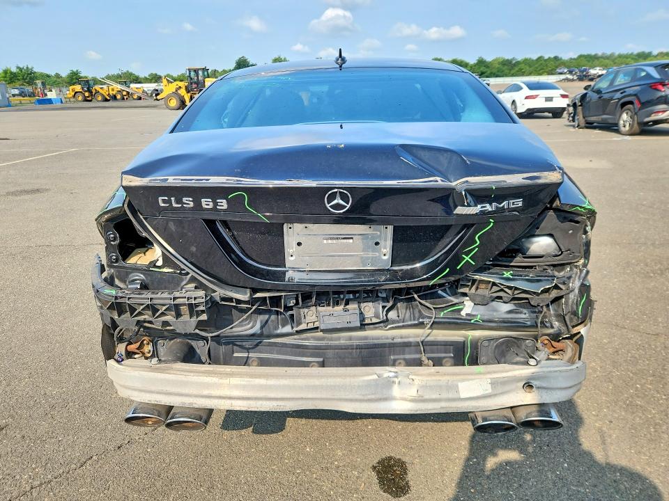 2008 Mercedes-benz Cls-class VIN WDDDJ77X18A126857 COPART salvage auction — REAR END, NY - MV-907A SALVAGE CERTIFICATE, sold $2,700 on 2026-08-19 (photo 6)