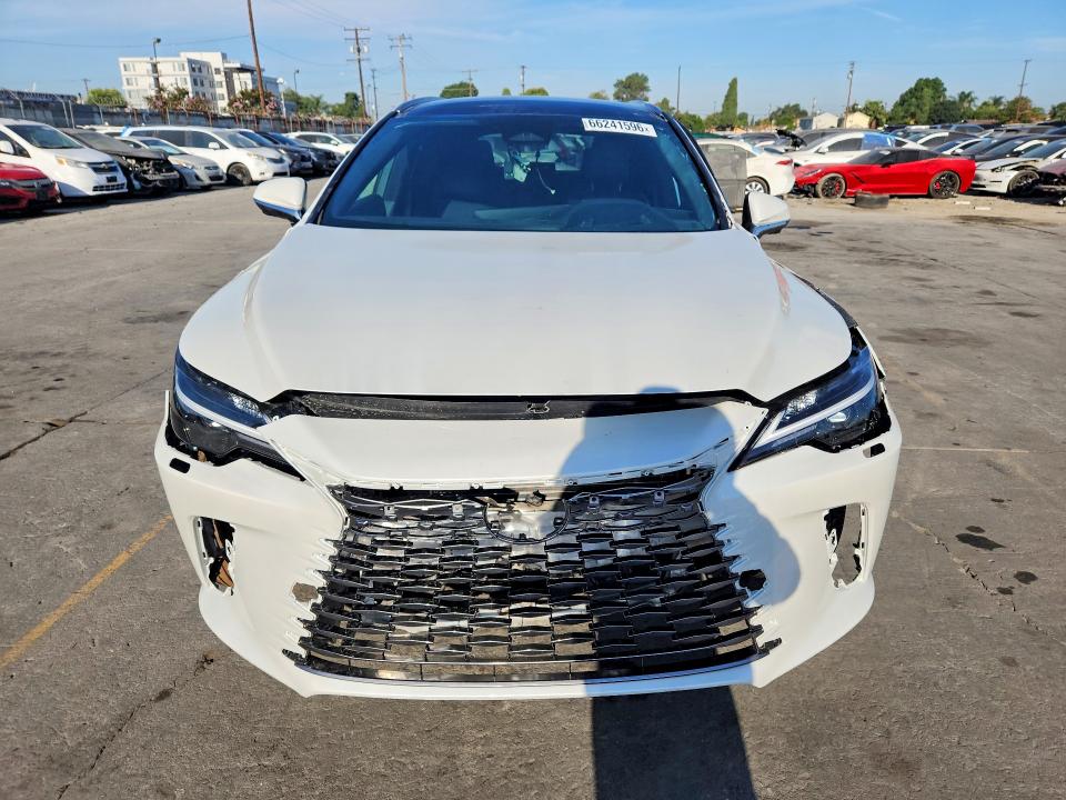 2023 Lexus Rx VIN 2T2BBMCA6PC022269 COPART salvage auction — FRONT END, Ca - Salvage Certificate, sold $14,800 on 2026-09-14 (photo 5)