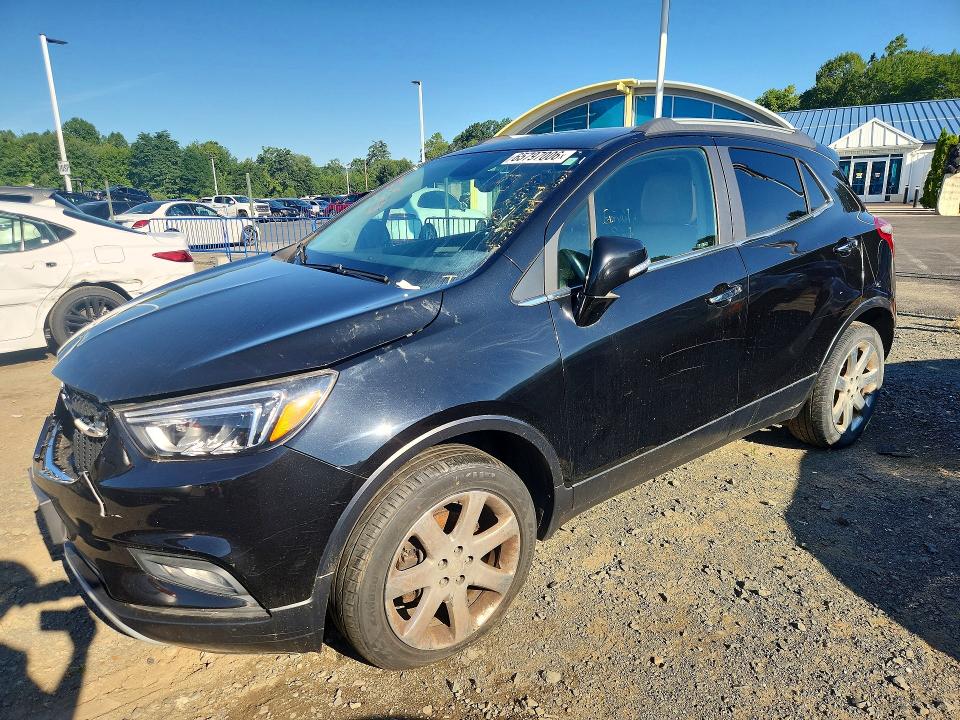 2017 Buick Encore VIN KL4CJGSB7HB211272 COPART salvage auction — FRONT END, VA - CERTIFICATE OF TITLE (P), sold $2,500 on 2026-09-01 (photo 1)