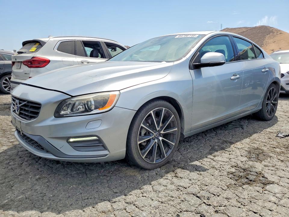 2017 Volvo S60 VIN YV126MFL0H2438057 COPART salvage auction — MINOR DENT/SCRATCHES, Ca - Cert Of Title-Salvaged, sold $900 on 2026-08-20 (photo 1)