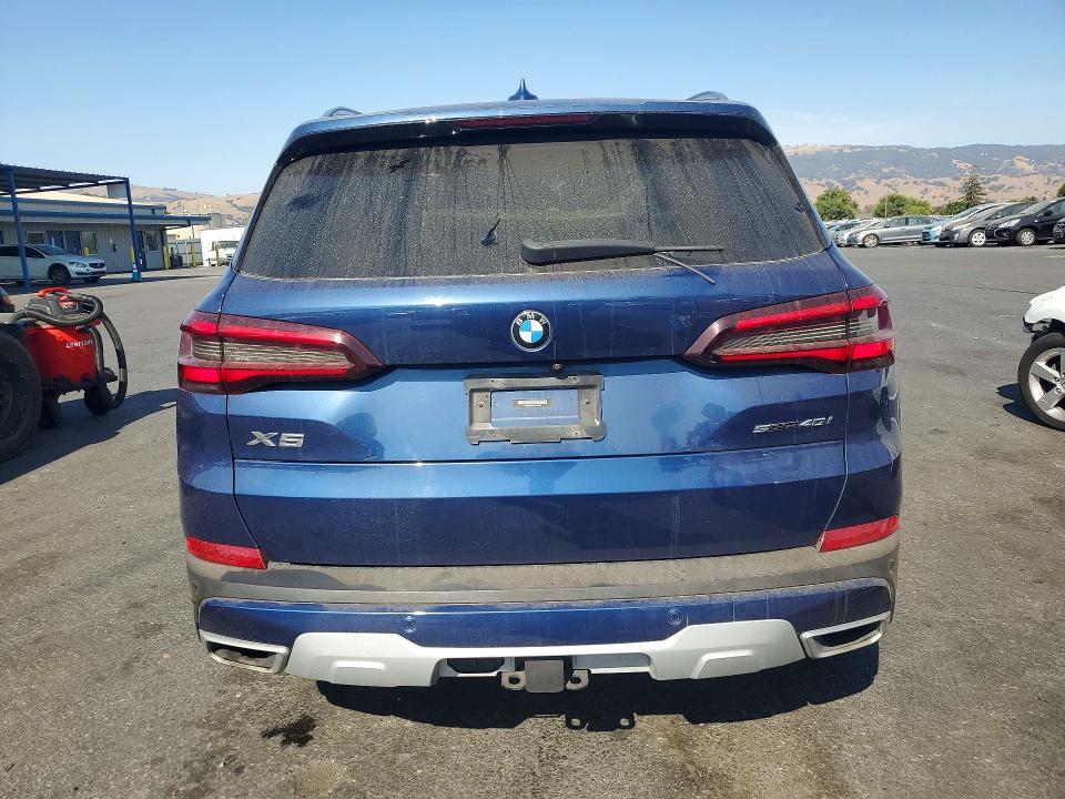 2021 BMW X5 VIN 5UXCR4C00M9F06355 COPART salvage auction — FRONT END, Ca - Salvage Certificate, sold $17,700 on 2026-08-20 (photo 6)