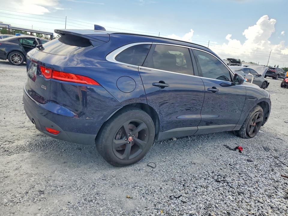 2019 Jaguar F-pace VIN SADCJ2FX9KA395324 COPART salvage auction — FRONT END, Fl - Certificate Of Title (P), sold $375 on 2026-09-08 (photo 3)