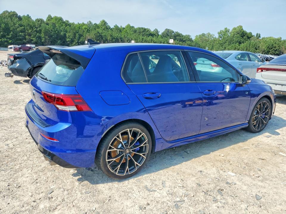 2026 Volkswagen Golf r VIN WVWEF7CD3TW252189 COPART salvage auction — WATER/FLOOD, VA, sold $22,800 on 2026-10-12 (photo 3)