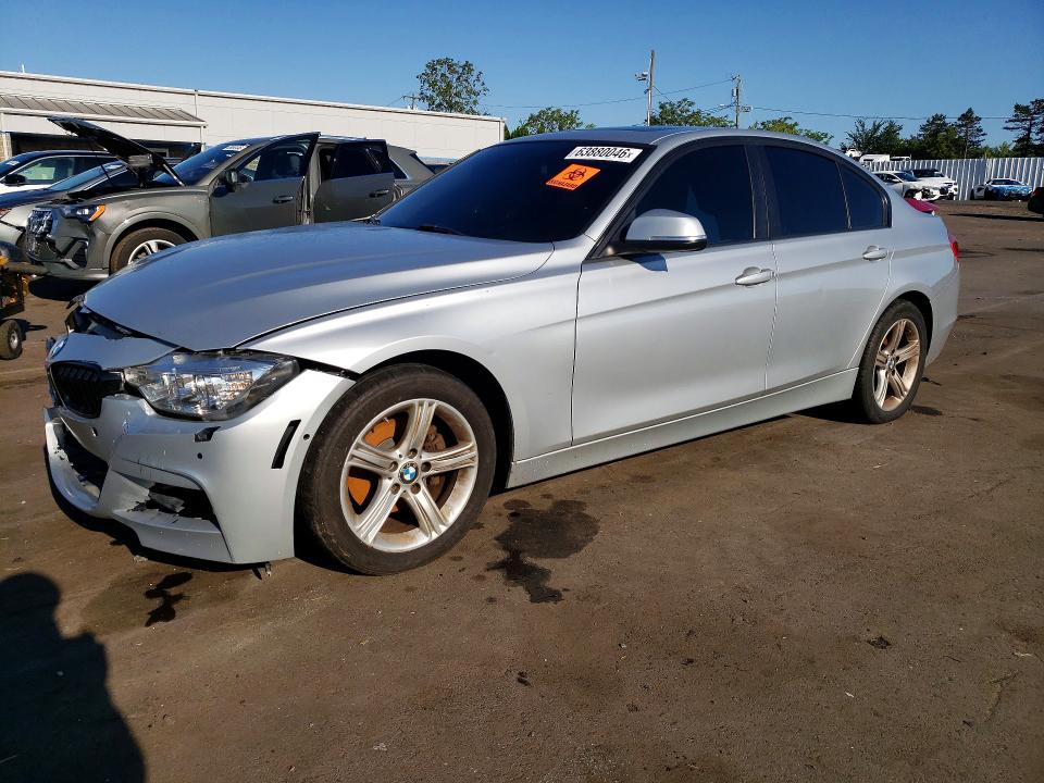 2014 BMW 3er VIN WBA3B5C57EP541893 COPART salvage auction — FRONT END, Ct - Certificate Of Title, sold $475 on 2026-08-21 (photo 1)