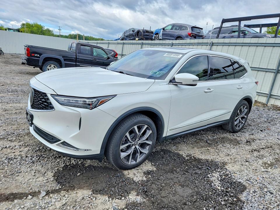 2022 Acura Mdx VIN 5J8YE1H41NL017897 — COPART salvage auction photo