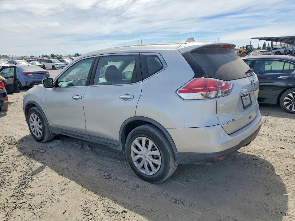 2015 Nissan Rogue VIN KNMAT2MT7FP513502 COPART salvage auction — MINOR DENT/SCRATCHES, Ca - Salvage Certificate, sold $375 on 2026-09-10 (photo 2)