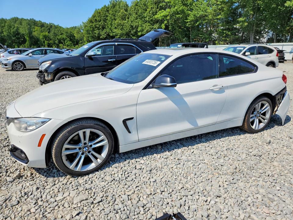 2014 BMW 4er VIN WBA3N5C50EF716238 COPART salvage auction — WATER/FLOOD, Ma - Cert Of Title-Reconstrctd Coll, sold $750 on 2026-08-20 (photo 1)